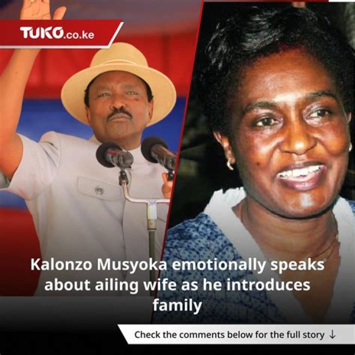 Kalonzo Musyoka's Children And Their Impact On Kenya